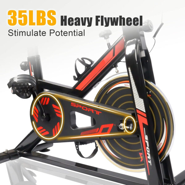 Heavy Duty Spin Bike for Home Cardio1