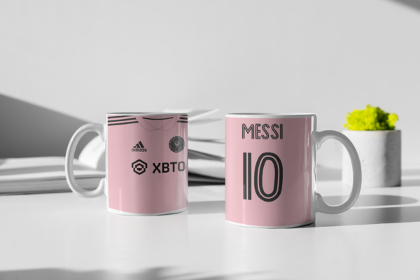 Inter Miami Soccer Mug, Messi Fan,11oz